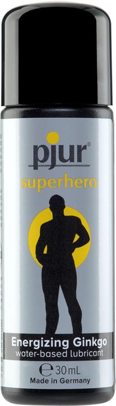 Pjur® Superhero Lubrifiant énergisant au Ginkgo - 30ml