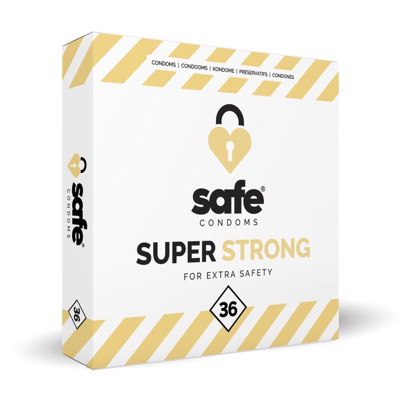 SAFE - Préservatifs - Super Strong - 36 unités
