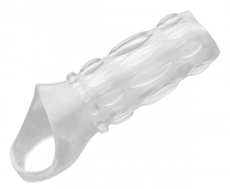 Manchon de sexe transparent pour améliorer les sensations