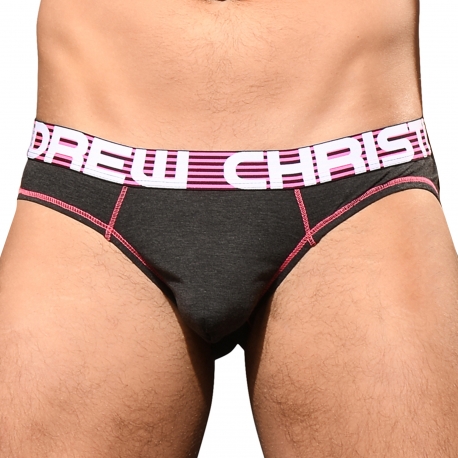 Andrew Christian Slip Almost Naked Hang-Free Anthracite