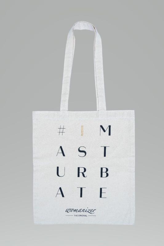Womanizer #IMasturbate organic tote bag - organic cotton